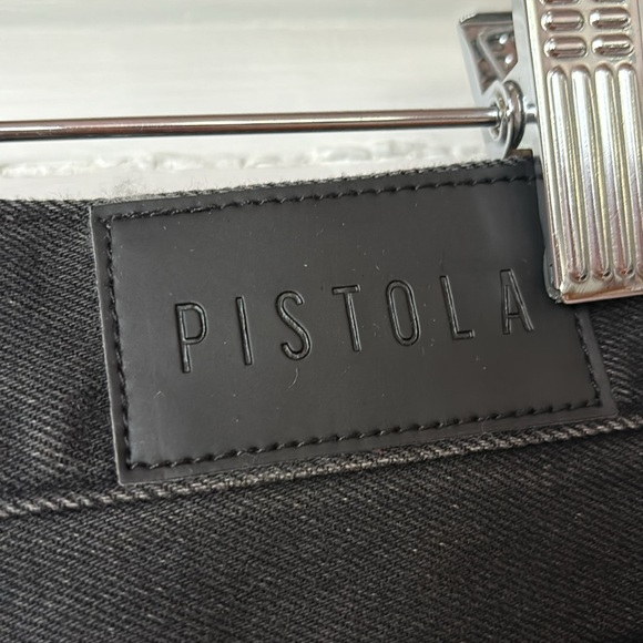 PISTOLA ALEXA HIGH RISE FLARE JEANS WITH SLIT - Picture 12 of 14